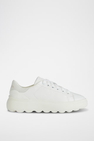 Baskets en cuir Spherica - Blanc
