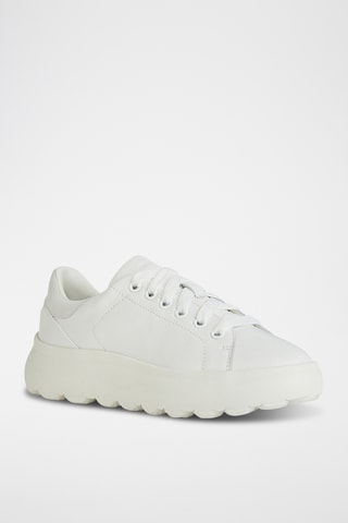 Baskets en cuir Spherica - Blanc