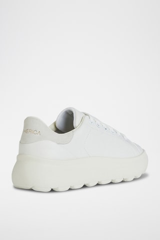 Baskets en cuir Spherica - Blanc