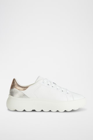 Baskets en cuir Spherica - Blanc