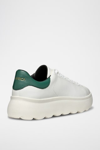 Baskets en cuir Spherica - Blanc