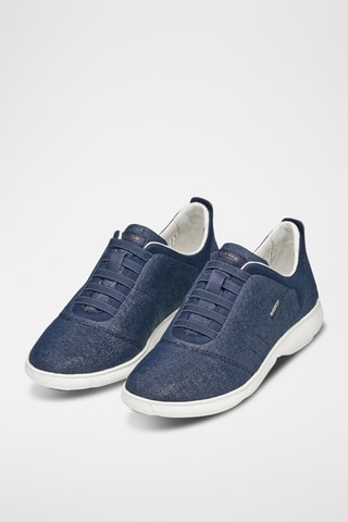 Slip-on en cuir Nebula 2.0 - Bleu marine
