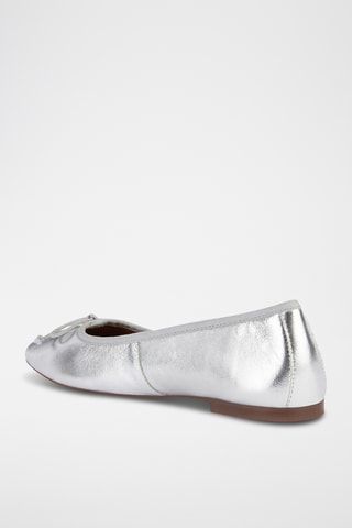 Ballerines en cuir de mouton Marsilea - Argenté
