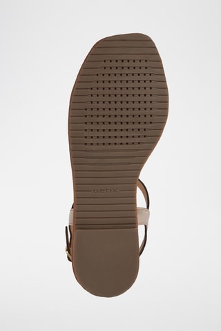 Sandales en cuir de mouton Sozy - Doré