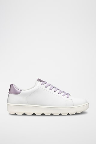 Baskets en cuir Spherica - Blanc