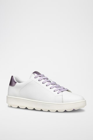 Baskets en cuir Spherica - Blanc