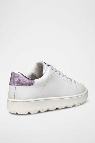 Baskets en cuir Spherica - Blanc