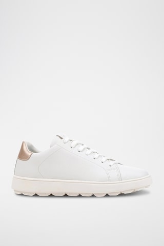 Baskets en cuir Spherica - Blanc
