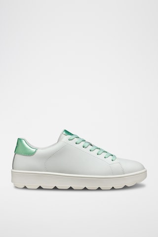 Baskets en cuir Spherica - Blanc