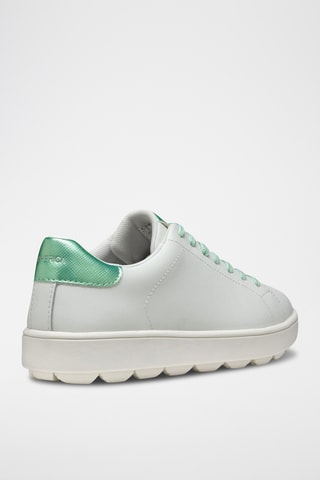 Baskets en cuir Spherica - Blanc