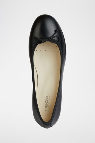 Escarpins en cuir nappa Floretia - Noir