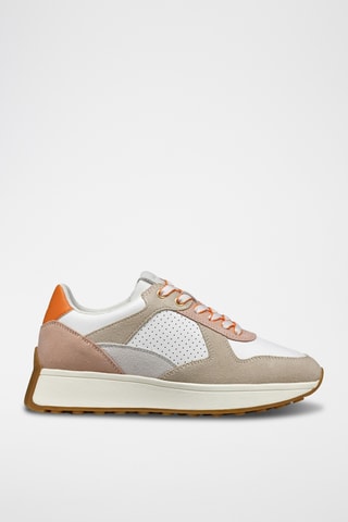 Baskets en cuir Amabel - Blanc