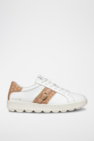 Baskets en cuir Spherica - Blanc