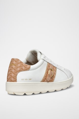 Baskets en cuir Spherica - Blanc