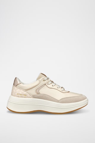 Baskets en cuir Spherica - Beige