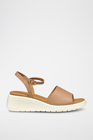 Sandales compensées Meliconia - Beige