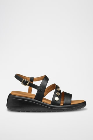 Sandales compensées Meliconia - Noir