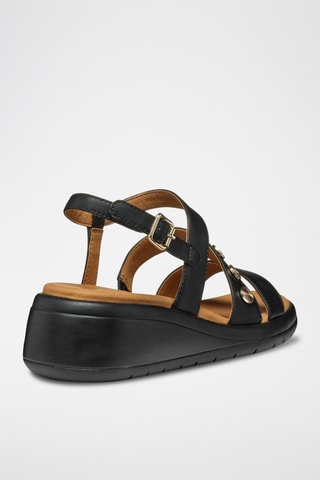 Sandales compensées Meliconia - Noir