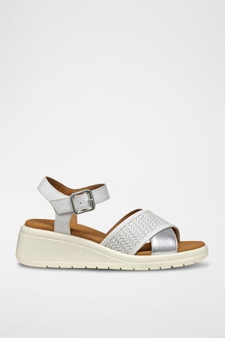 Sandales compensées Meliconia - Blanc