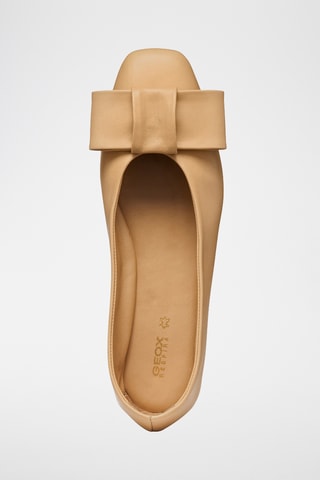 Ballerines en cuir de mouton nappa Ballystar - Beige