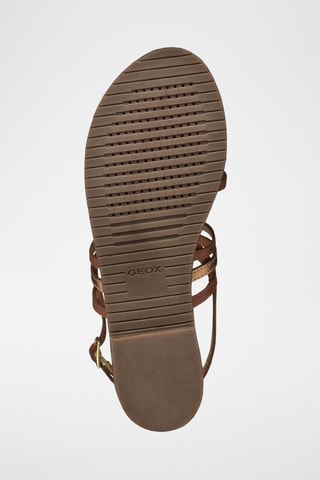 Sandales en cuir Sozy - Marron