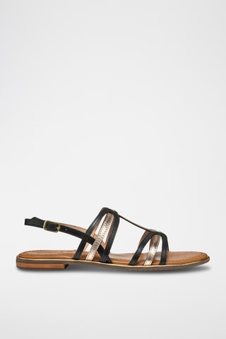 Sandales en cuir Sozy - Noir