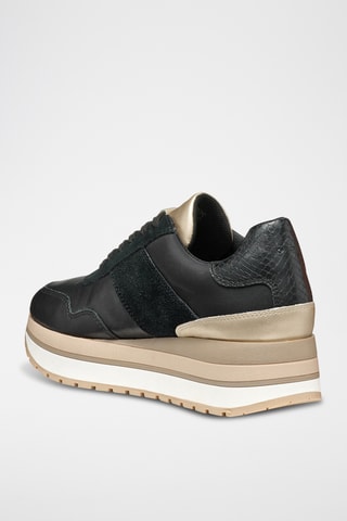 Baskets cuir Kency - Noir
