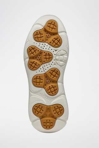 Baskets en cuir Nebula - Blanc et rose