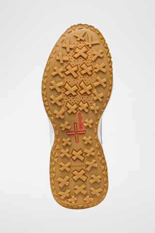 Baskets en cuir de veau nubuck Oliviera - Taupe et nude