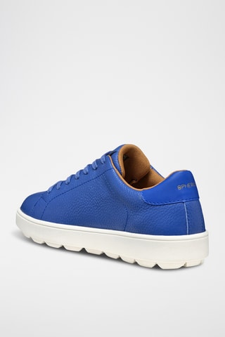 Baskets en cuir Spherica - Bleu
