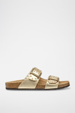 Mules Brionia - Doré