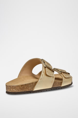 Mules Brionia - Doré