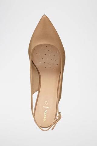 Escarpins en cuir de mouton Kleopy - Beige