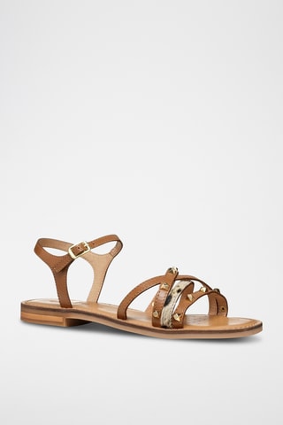 Sandales en cuir Maddalusiac - Camel