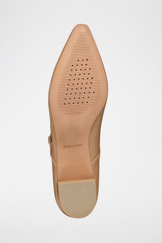Babies en cuir de mouton Giselda - Beige
