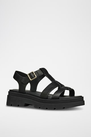 Sandales en cuir de veau Adacter - Noir