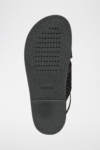 Sandales en cuir de chèvre Adelash - Noir