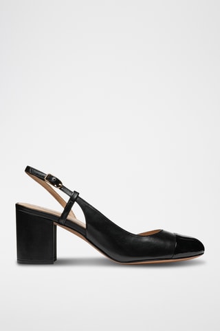 Escarpins en cuir de mouton Virnilisa - Noir
