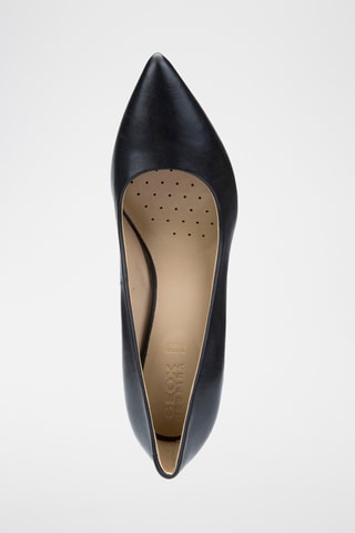 Escarpins en cuir nappa Faviola - Noir