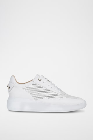 Baskets en cuir nappa Rubidia - Blanc