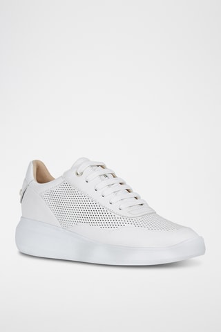 Baskets en cuir nappa Rubidia - Blanc