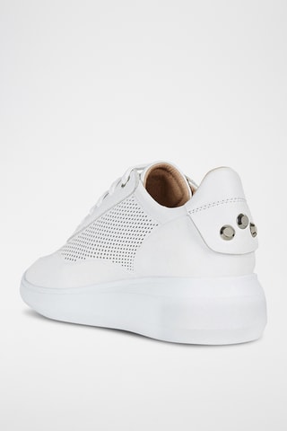 Baskets en cuir nappa Rubidia - Blanc