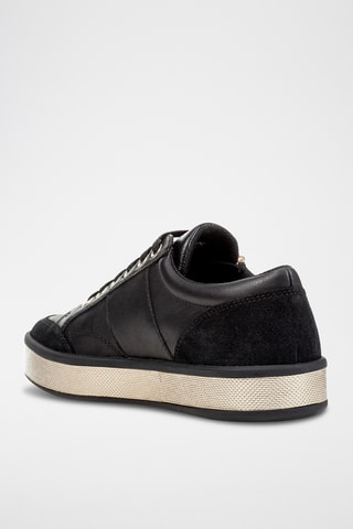 Baskets en cuir Leelu - Noir