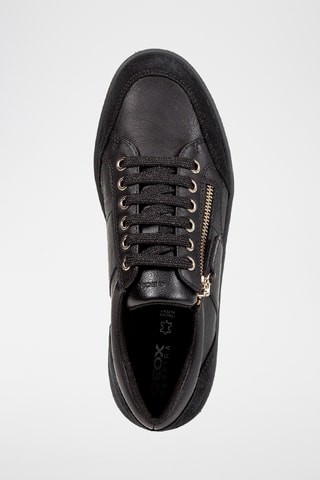 Baskets en cuir Leelu - Noir