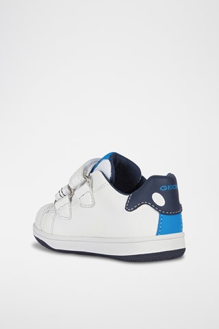 Baskets en cuir Mickey DisneyFlick - Blanc