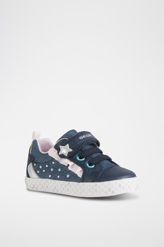 Bottines Kilwi - Bleu marine et rose