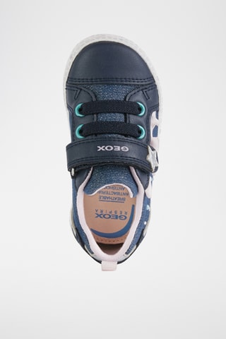 Bottines Kilwi - Bleu marine et rose