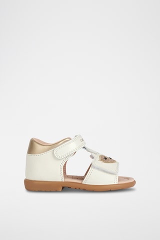 Sandales en cuir Verred - Ivoire