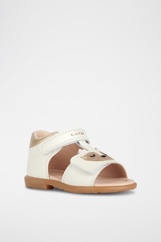 Sandales en cuir Verred - Ivoire