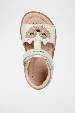 Sandales en cuir Verred - Ivoire